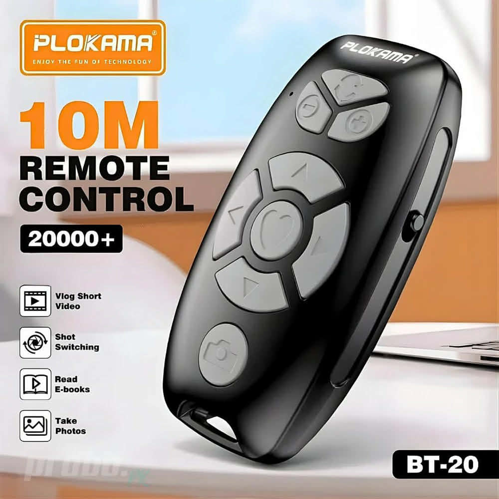 📸 PLOKAMA BT-20 — الإكسسوار السحري للتحكم الكامل في هاتفك عن بُعد!